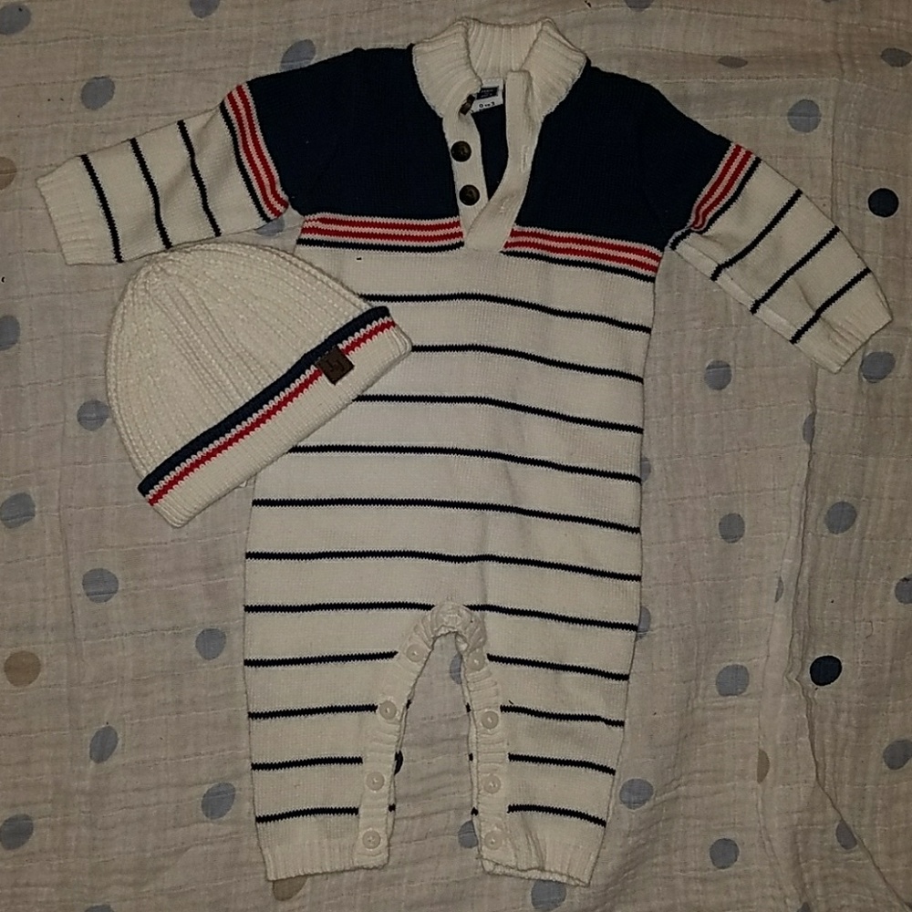 0-3m Janie and Jack set